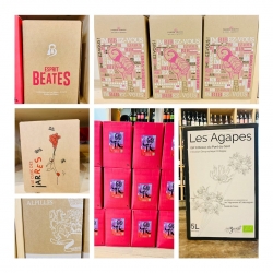 Nous vous proposons en ce moment 6 vins différents en bag in box : en blanc, rosé et rouge.

Tarif à partir de 5.60€ le litre soit l'équivalent bouteille à 4.20€ !