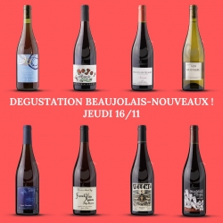 Venez fêter le Beaujolais Nouveau avec nous le jeudi 16/11 !

Sur notre cave de Bellecour de 10h à 21h :

Toute la journée dégustation de primeurs du Beaujolais (et d'autres régions !) ainsi que de plusieurs crus du Beaujolais, dégustation de toutes les cuvées (13 au total !) entre 19h et 21h.

Sur notre cave de Terreaux de 10h à 21h :

Toute la journée dégustation de primeurs du Beaujolais et d'autres régions de 10h à 20h.

Cette année nous travaillons les primeurs des vignerons suivants :

Beaujolais :

Guy Breton
Foillard
JC Lapalu
Séléné
Romain Zordan
Bonne Tonne
Domaine Saint Cyr

Autres régions :

Mosse (Loire)
Clos du Tue Boeuf (Loire)
Richaud (Rhône sud)
Ferme Saint Martin (Rhône sud)
Clos des Grillons (Rhône sud)
Romain Le Bars (Rhône sud)

Ces références sont aussi à retrouver sur notre site à cette adre

https://www.vinsnature.fr/156-primeurs

Expédition des commandes passées avant 11h le mercredi 15 pour une livraison chez vous partout en France jeudi 16.

Trop hâte de trinquer avec vous ! 

Merci aux vignerons suivants de nous régaler autant chaque année !

@ptitmaxbojo @jean_foillard @jeanclaudelapalu @selene_vins @rom1bojo @domainebonnetonne @raph_domainestcyr @mossevins @closdutueboeuf @domainemarcelrichaud @fermesaintmartin @nico_grillons